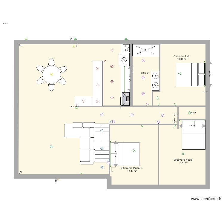 Eclairage Maison Cestas 2. Plan de 0 pièce et 0 m2