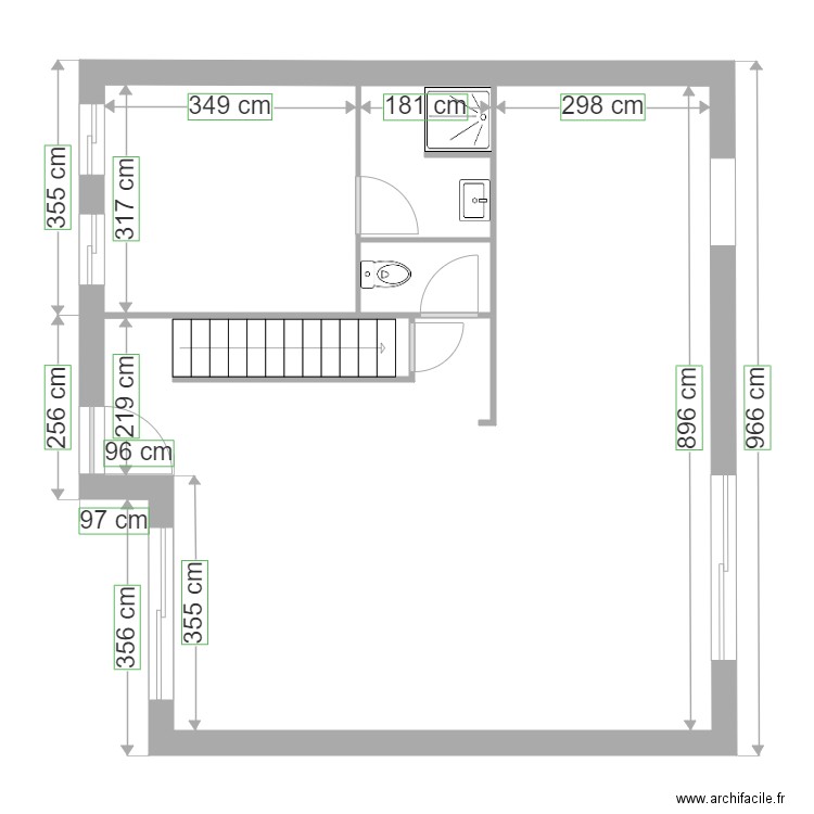 fayt. Plan de 0 pièce et 0 m2