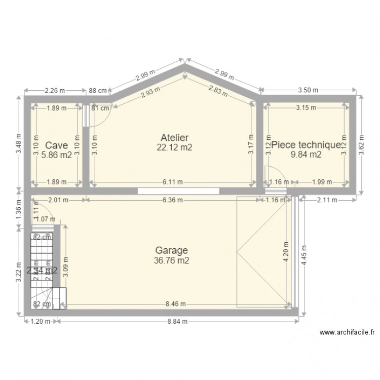 Maison version 2. Plan de 0 pièce et 0 m2