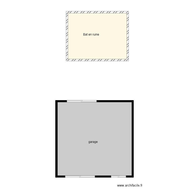 598G. Plan de 0 pièce et 0 m2