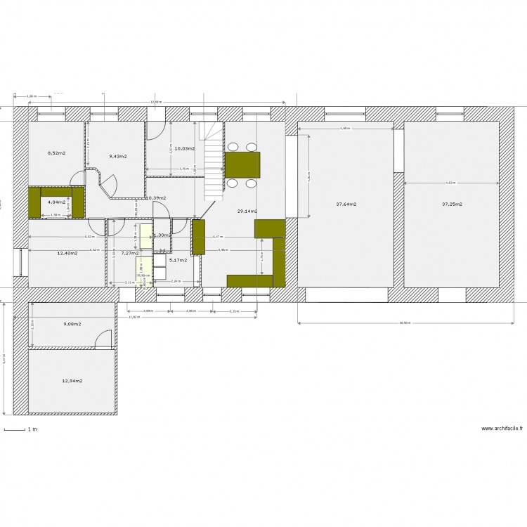 plan du 23 mars. Plan de 0 pièce et 0 m2