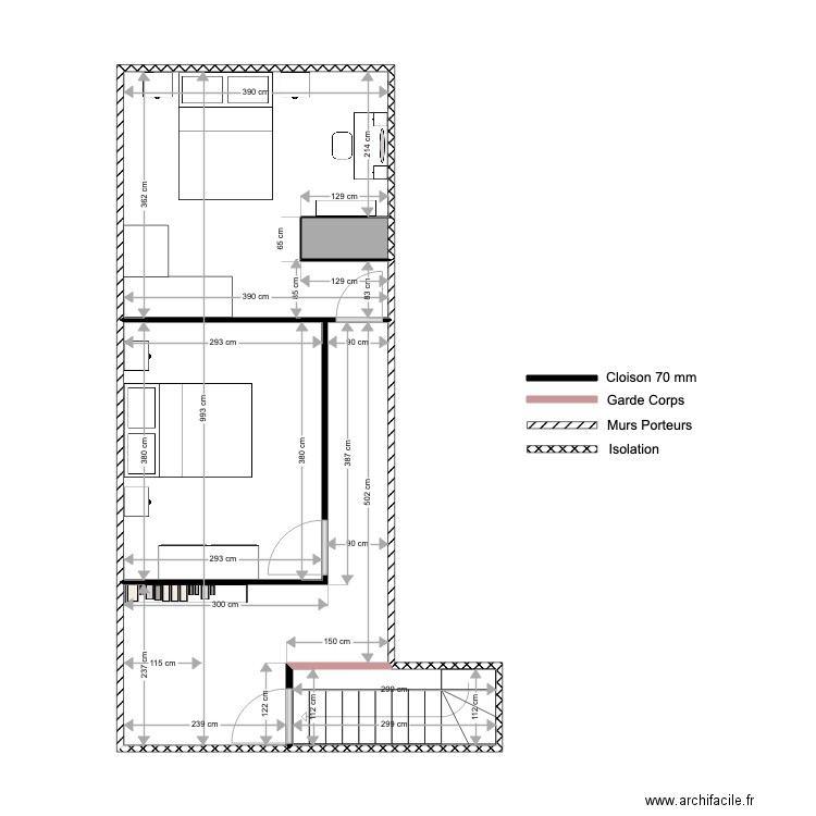 Buchot Julien et Anne existant. Plan de 0 pièce et 0 m2