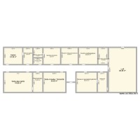 Plan 1er étage maison des Association