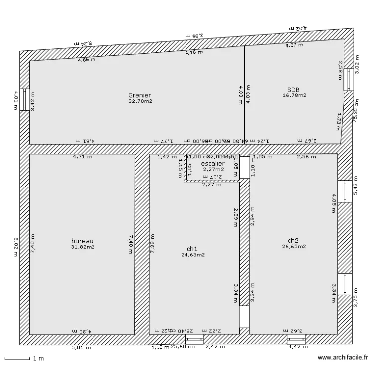 2 ETAGE. Plan de 2 ETAGE. Plan de