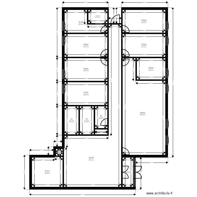 Mareuil les Meaux Existant Jordan. Plan de 0 pièce et 0 m2