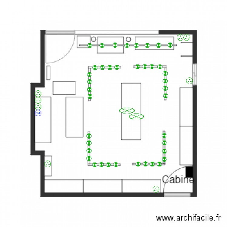 BOUTIQUE ARSENE PARIS . Plan de 0 pièce et 0 m2