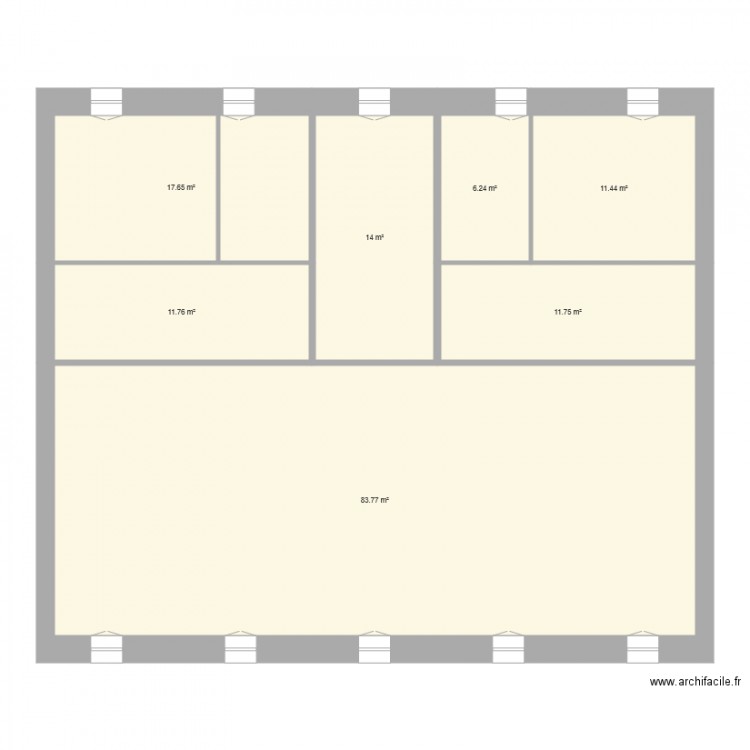 Plan PPE. Plan de 0 pièce et 0 m2