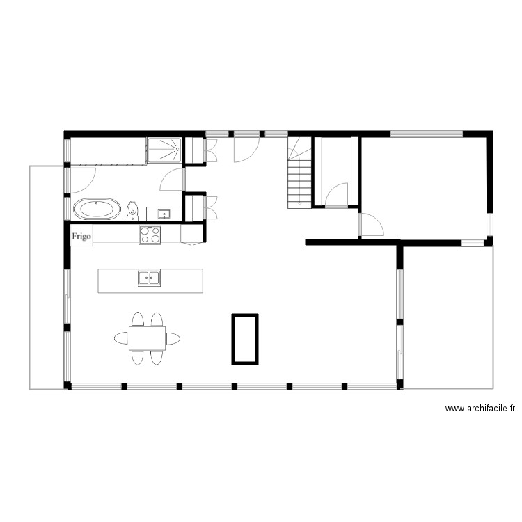 Côté Araujo. Plan de 0 pièce et 0 m2