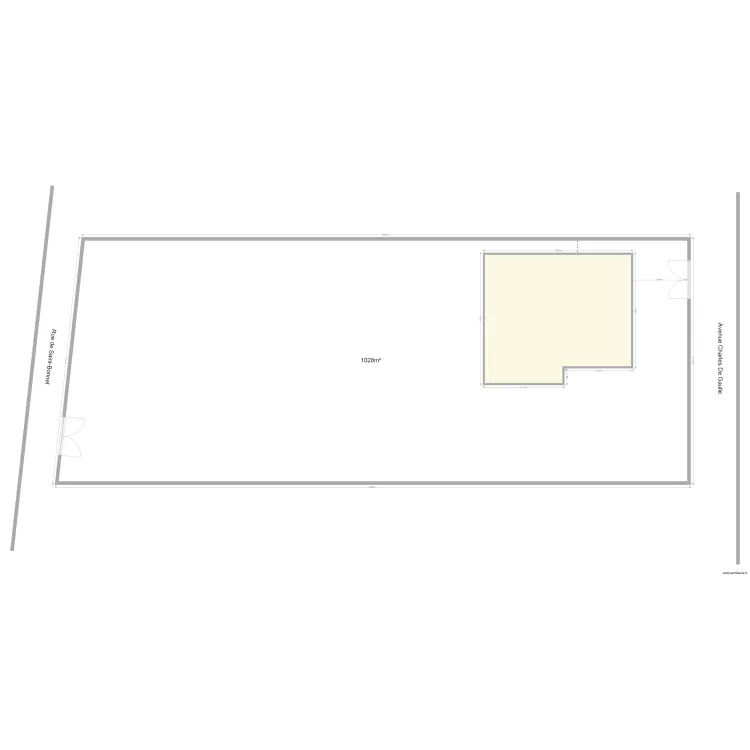 plan de masse. Plan de 