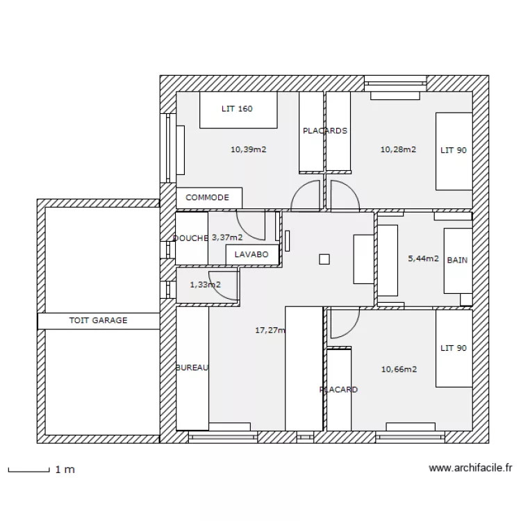 PLAN 1ER V5. Plan de 