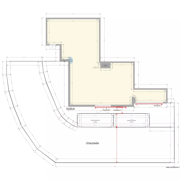 plan de masse . Plan de plan de masse . Plan de