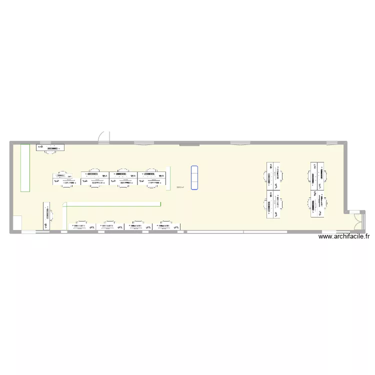 Labo monetique . Plan de 