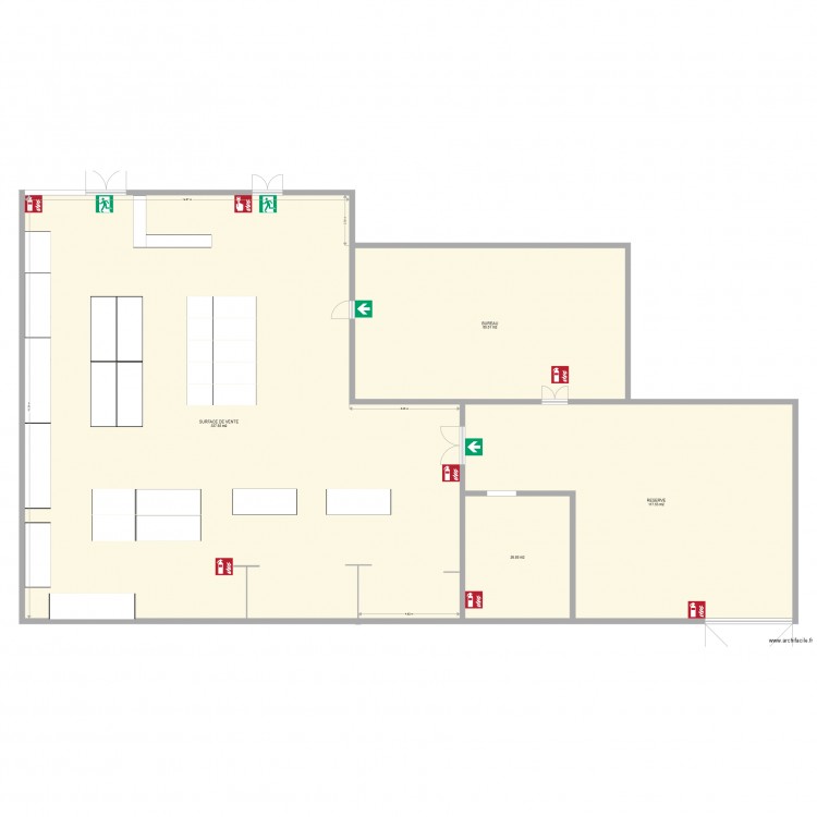 local la valette. Plan de 0 pièce et 0 m2