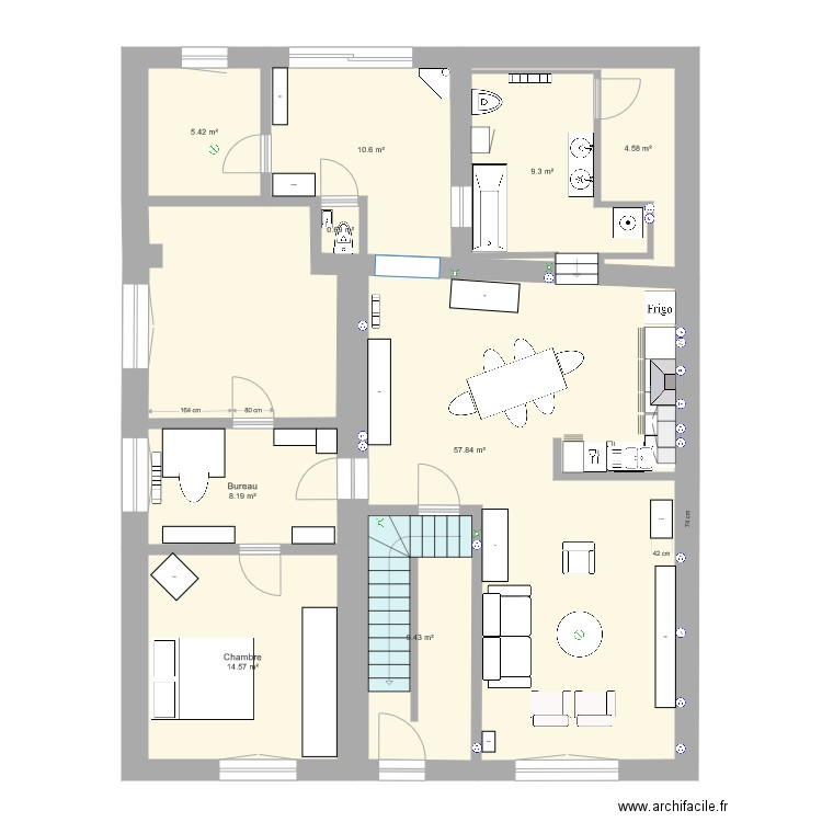 Rez Tilly 2e phase. Plan de 0 pièce et 0 m2