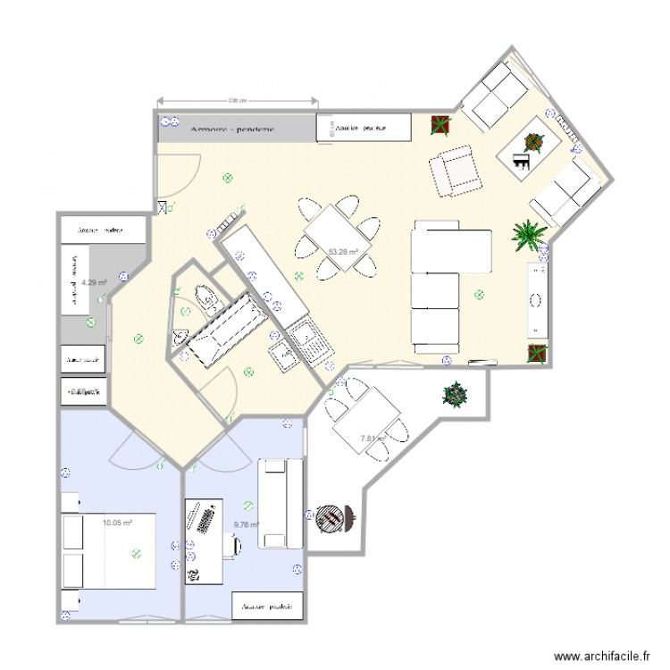 Plan V3. Plan de 0 pièce et 0 m2