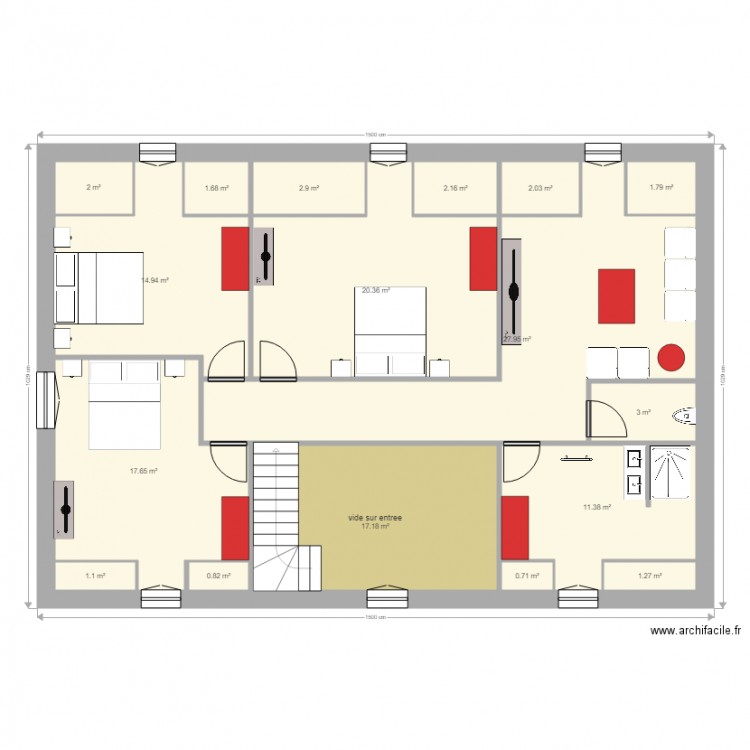 massol meunier etage. Plan de 0 pièce et 0 m2