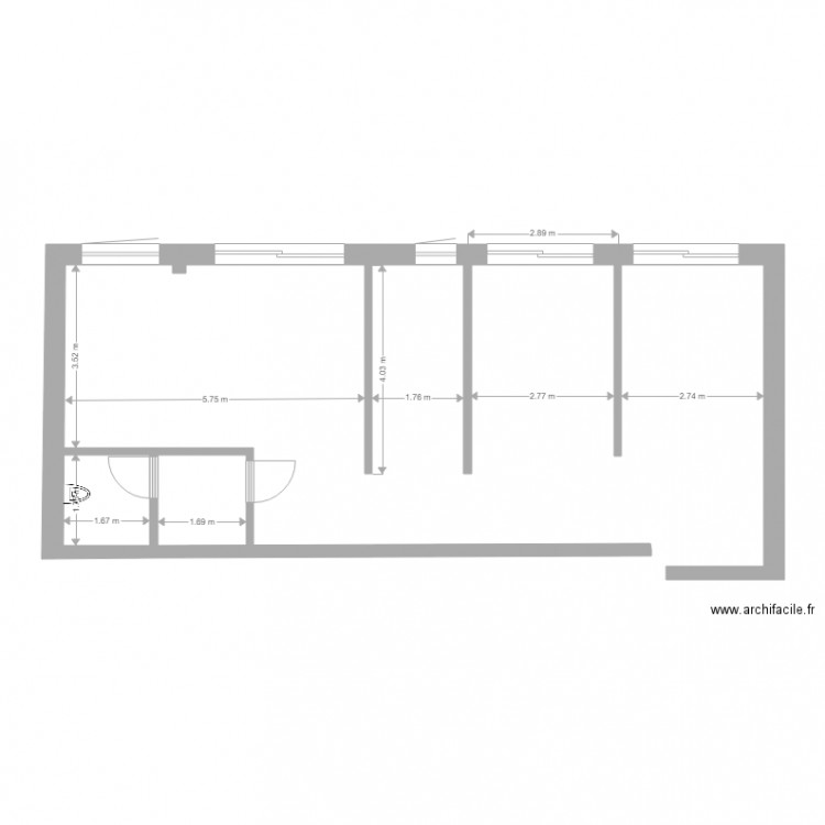 PASSY 1. Plan de 0 pièce et 0 m2