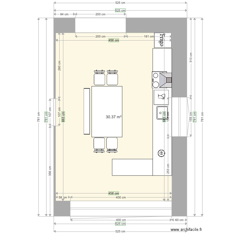 Kitchen 4. Plan de 0 pièce et 0 m2