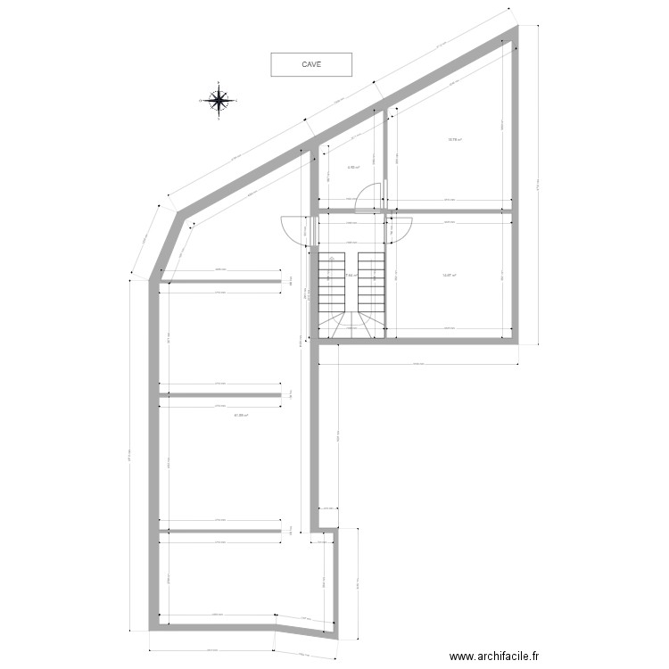 CAVE. Plan de 0 pièce et 0 m2