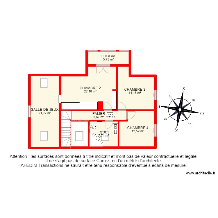 BI 13467 - . Plan de 29 pièces et 335 m2