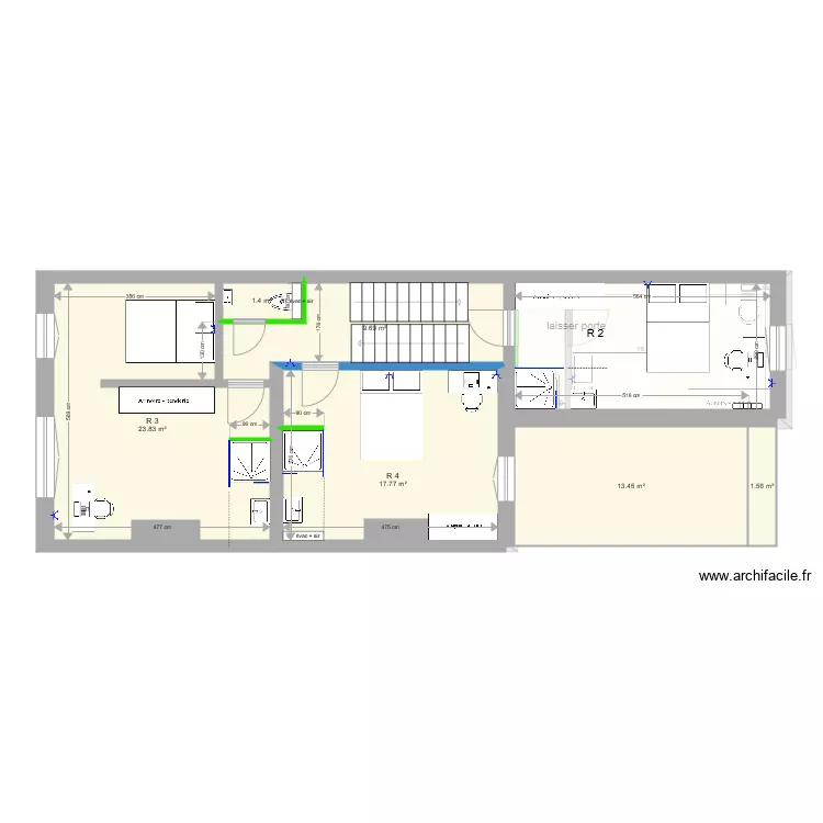 Baucq. Plan de 