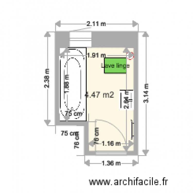 ODOUARD ANDRE . Plan de 0 pièce et 0 m2