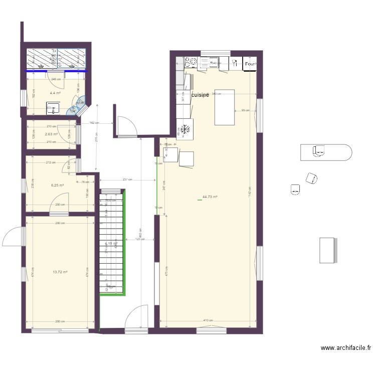 COQUET MONTROND PROJET suite. Plan de 0 pièce et 0 m2