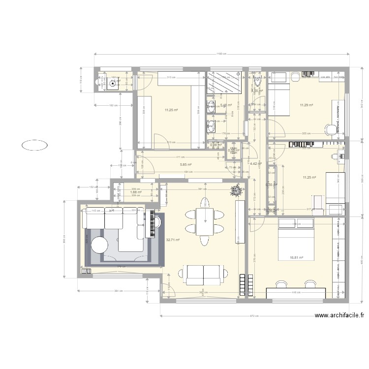 48 mar foch demenagement. Plan de 0 pièce et 0 m2
