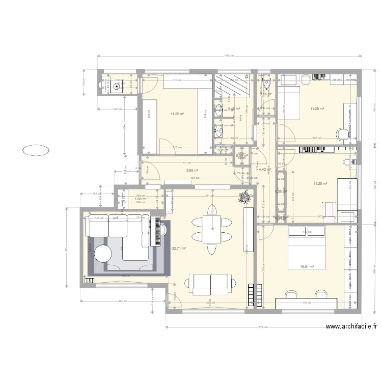 48 mar foch demenagement. Plan de 0 pièce et 0 m2