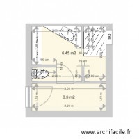 plan  projet salle de bain coté