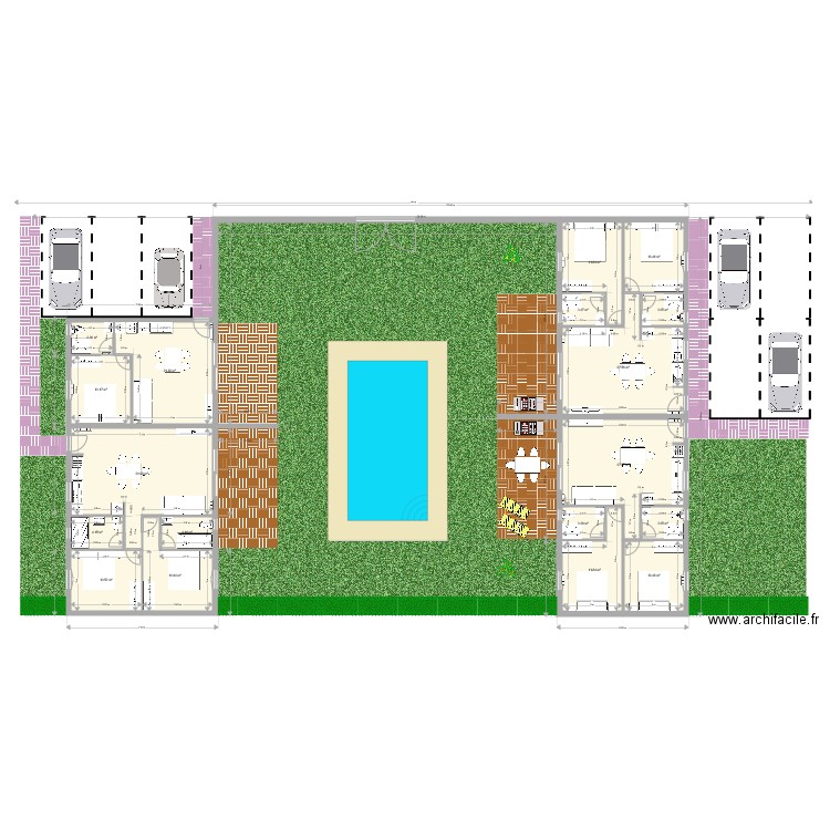 Moradia geminada Lapa  Tranche 2. Plan de 0 pièce et 0 m2