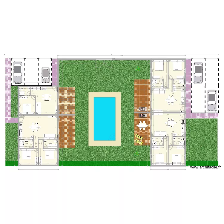 Moradia geminada Lapa Tranche 2. Plan de Moradia geminada Lapa Tranche 2. Plan de