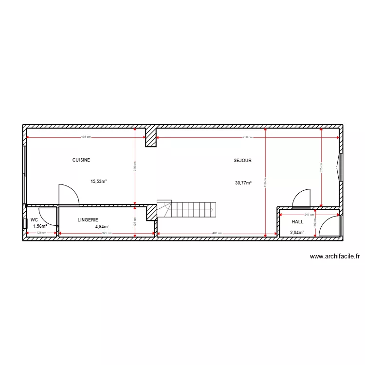 Rdc Wambrechies. Plan de Rdc Wambrechies. Plan de