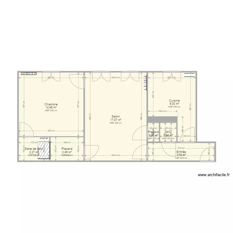 FONCIA PETIT CARME RDC FG. Plan de 