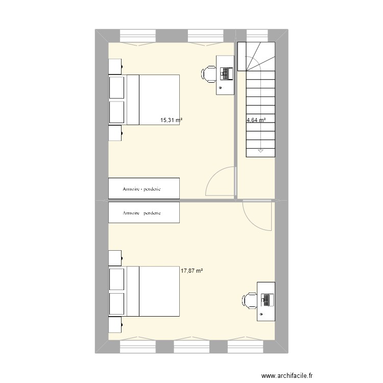 SCI BON APPART - Etage. Plan de 0 pièce et 0 m2