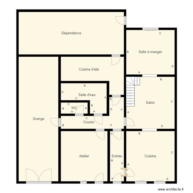 Croquis LERCH Laurent. Plan de 0 pièce et 0 m2