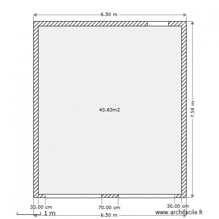 GARAGE. Plan de 0 pièce et 0 m2