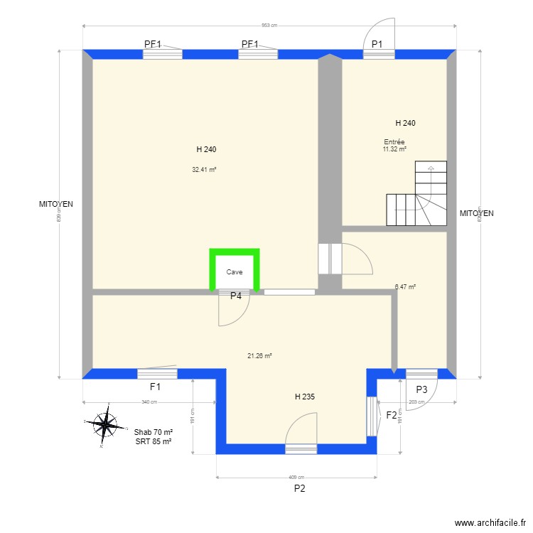 MARION. Plan de 0 pièce et 0 m2