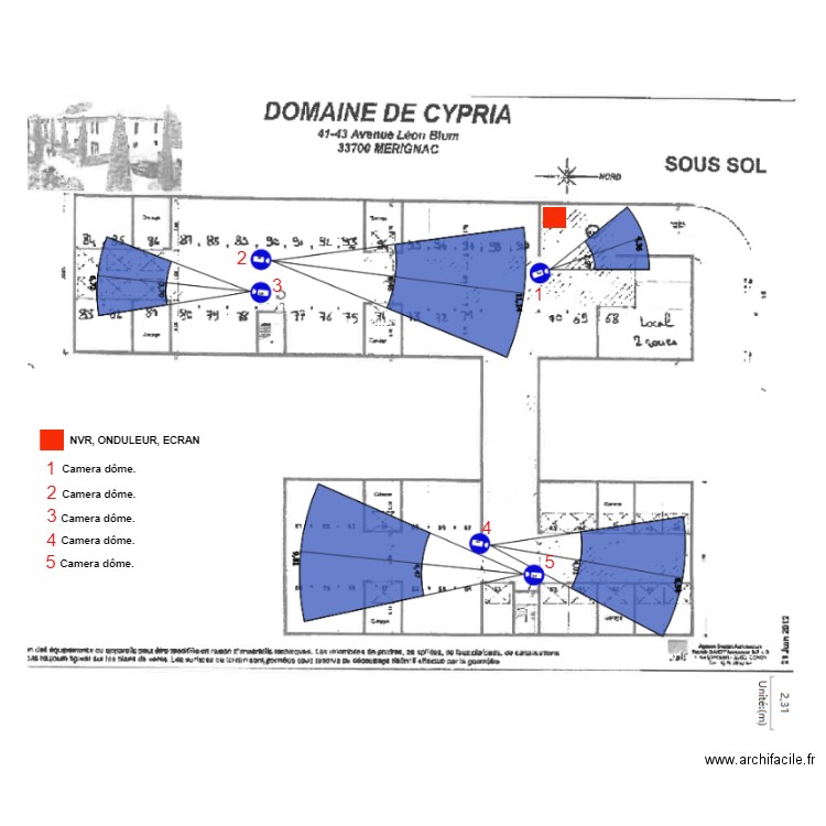 DOLAINE DE CYPRIA. Plan de 0 pièce et 0 m2