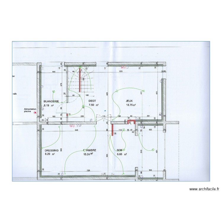 Verrières RDJ. Plan de 0 pièce et 0 m2