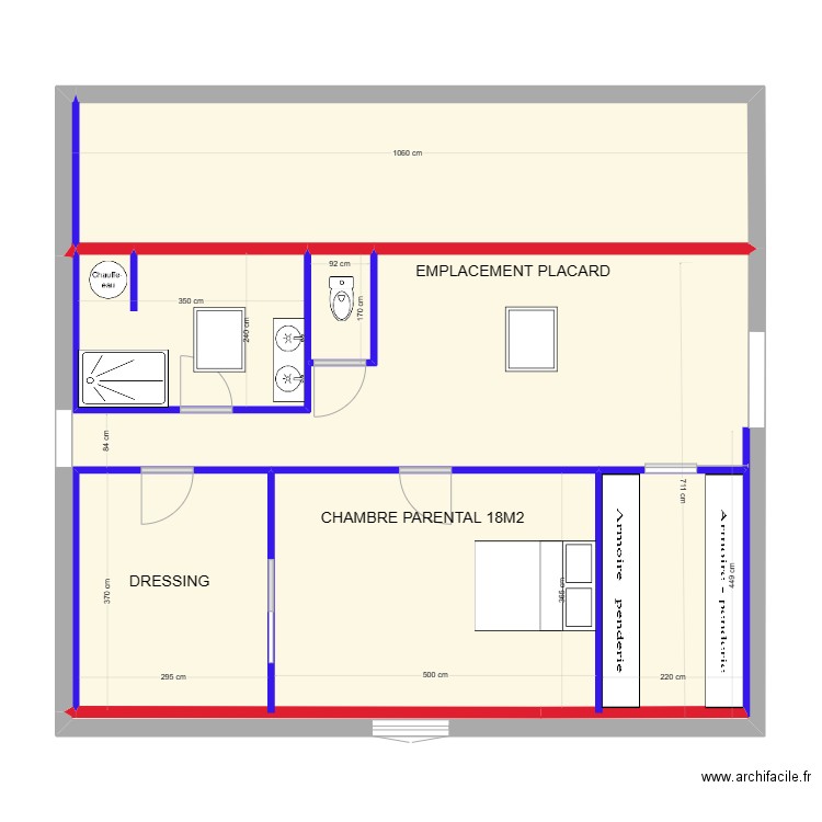 BROSSE 2. Plan de 6 pièces et 94 m2