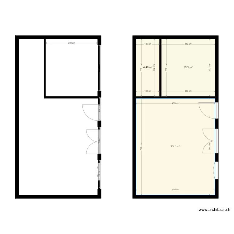 Breteuil rdc. Plan de 