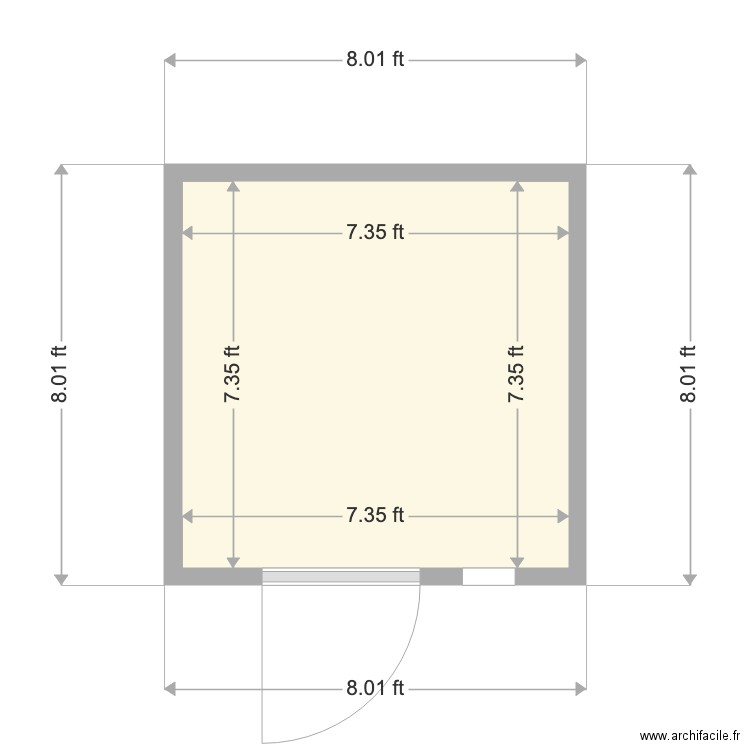 Quick Ship. Plan de 0 pièce et 0 m2