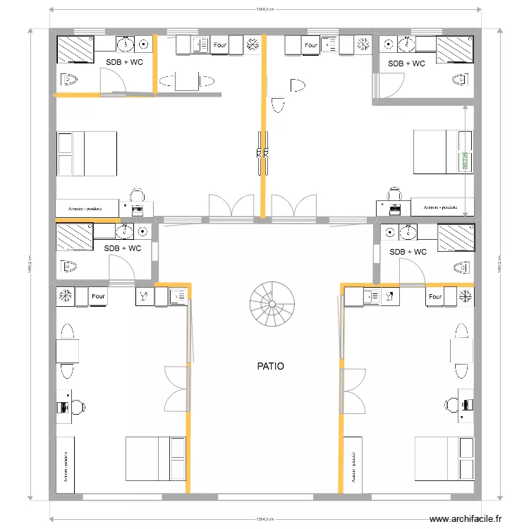 Pantin_RDC_futur. Plan de 