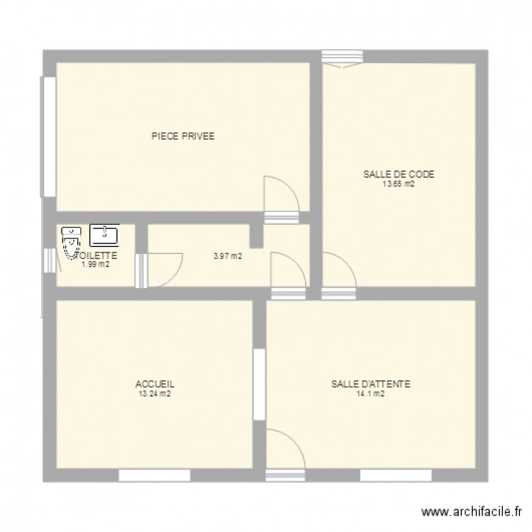 AUTO ECOLE LA VERPILLIERE 2. Plan de 0 pièce et 0 m2