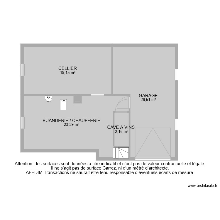 BI 6396 SOUS SOL. Plan de 0 pièce et 0 m2