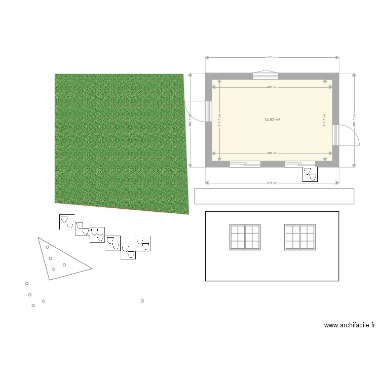 plan micro c 1. Plan de 0 pièce et 0 m2