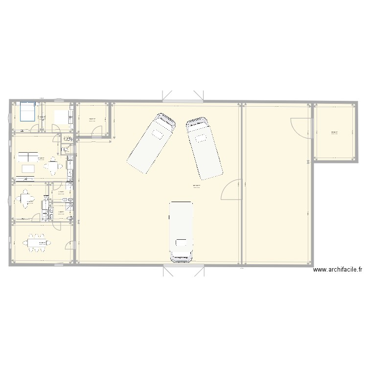 assan3. Plan de 10 pièces et 480 m2