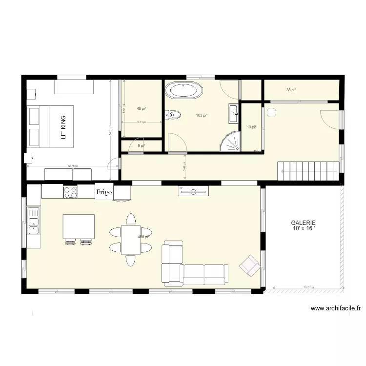 GRENIERJOS&Eacute;E. Plan de 
