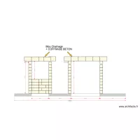 Fa&ccedil;ade Avant Lot A 2eme etage 12 01 2020